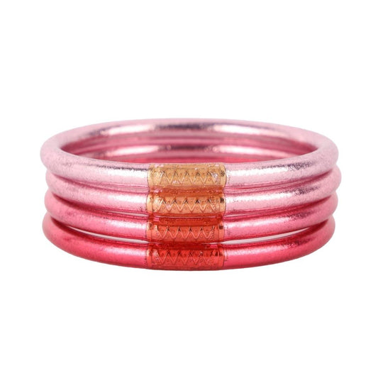 Budha Girl Carousel Pink Bangle Bracelets