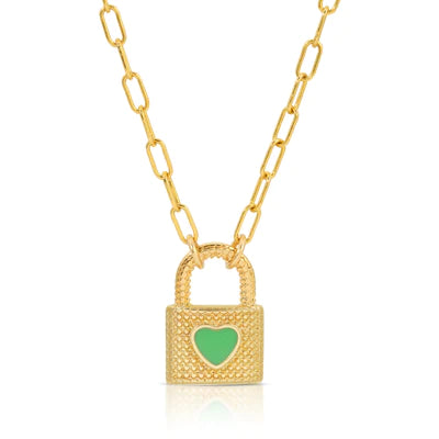 Sweetheart Lock Necklace