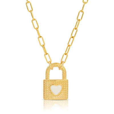 Sweetheart Lock Necklace