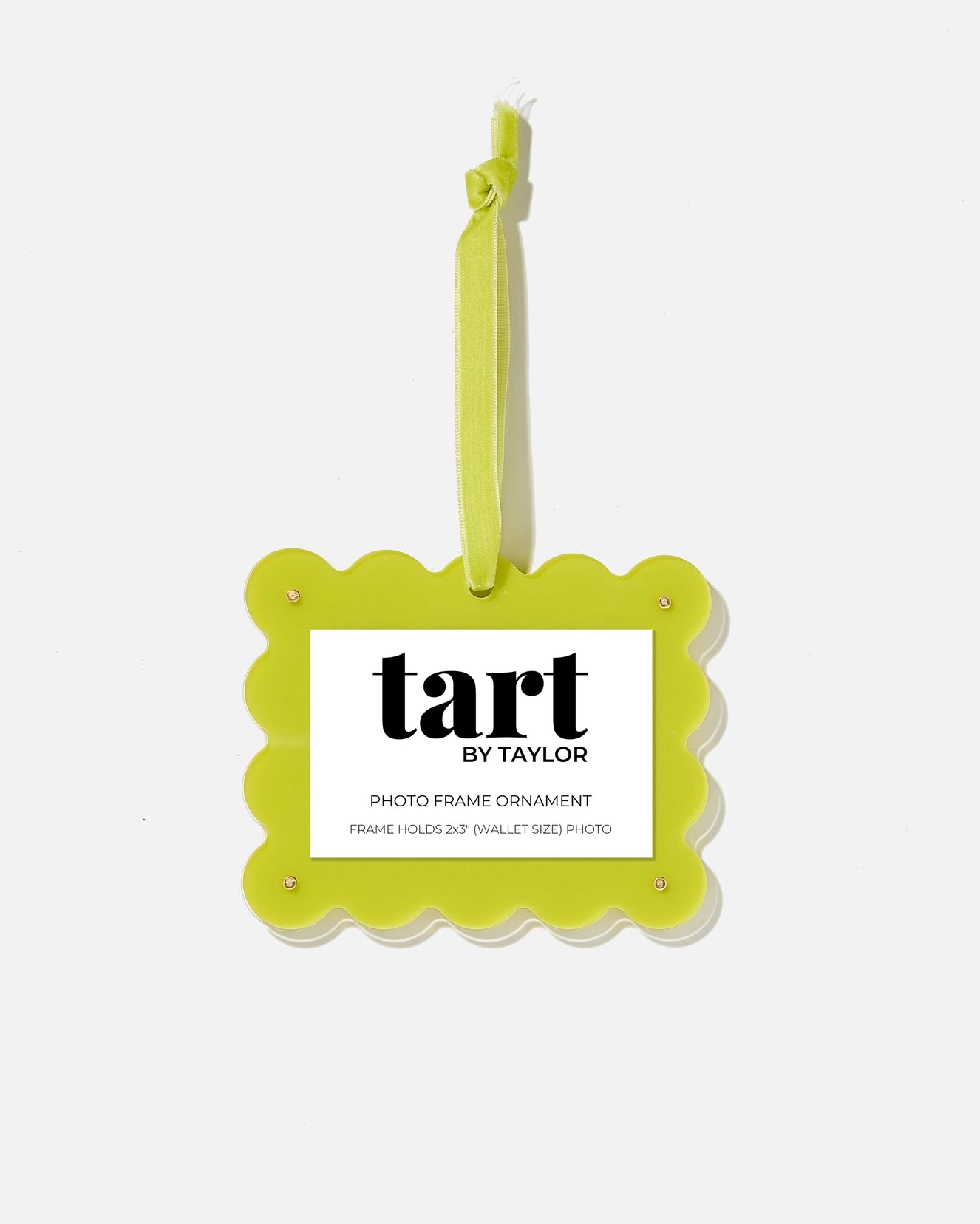 Chartreuse Frame Ornament