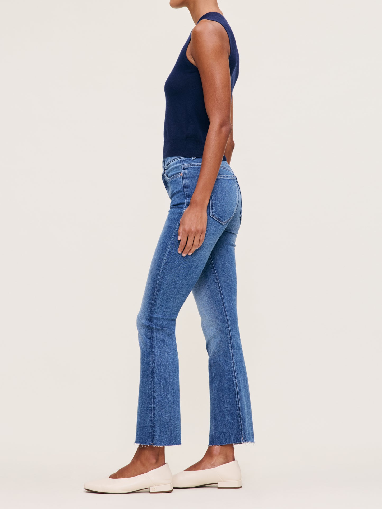 Bridget Boot Crop Denim Jeans - Palm Springs