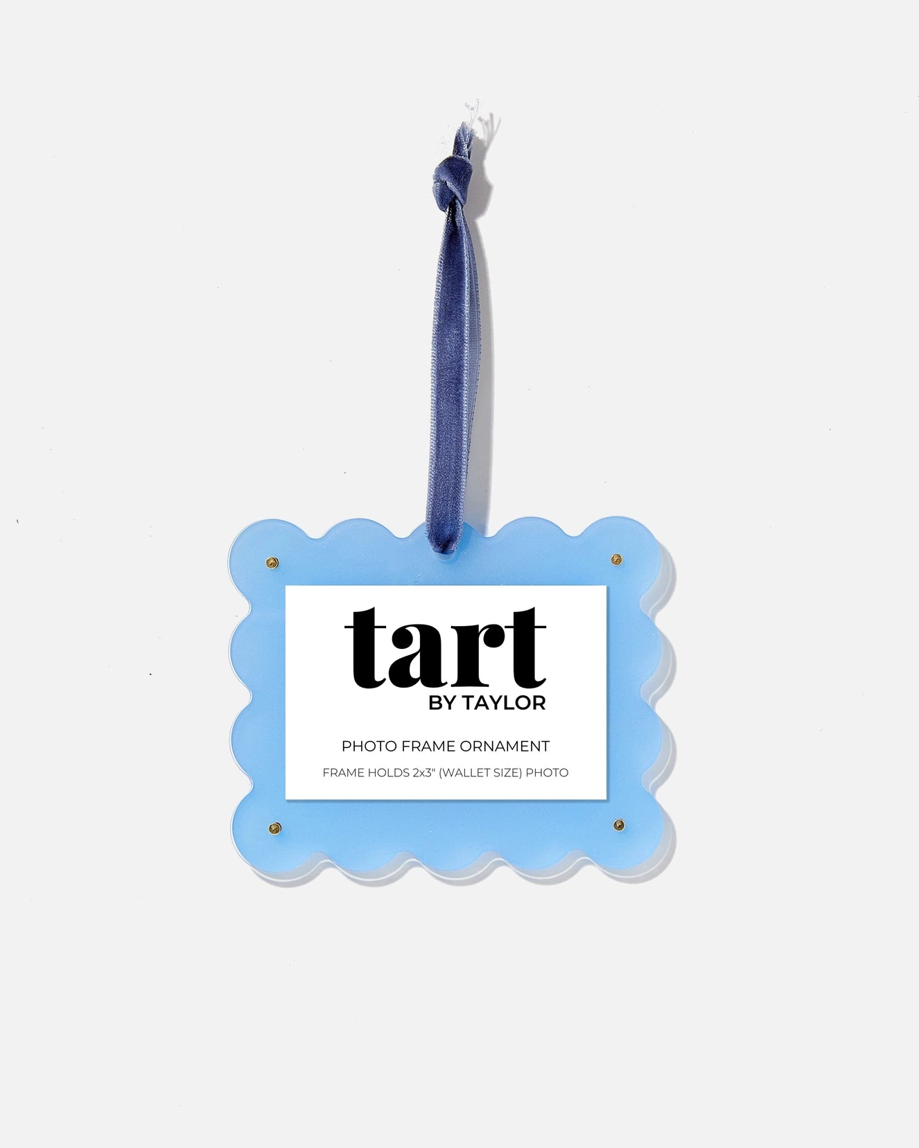 Denim Blue Frame Ornament