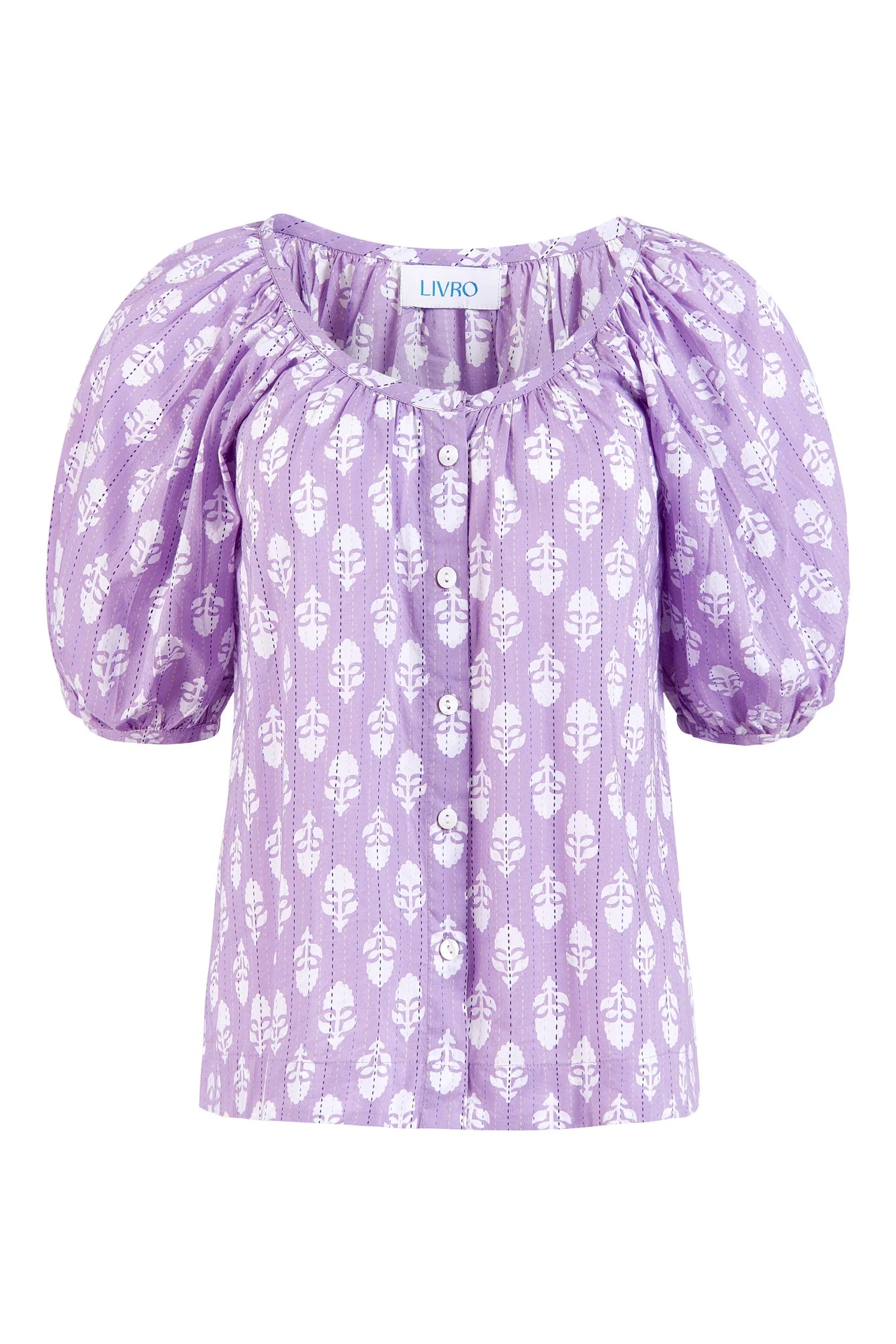 Day Shirt - Lavender Sprigs