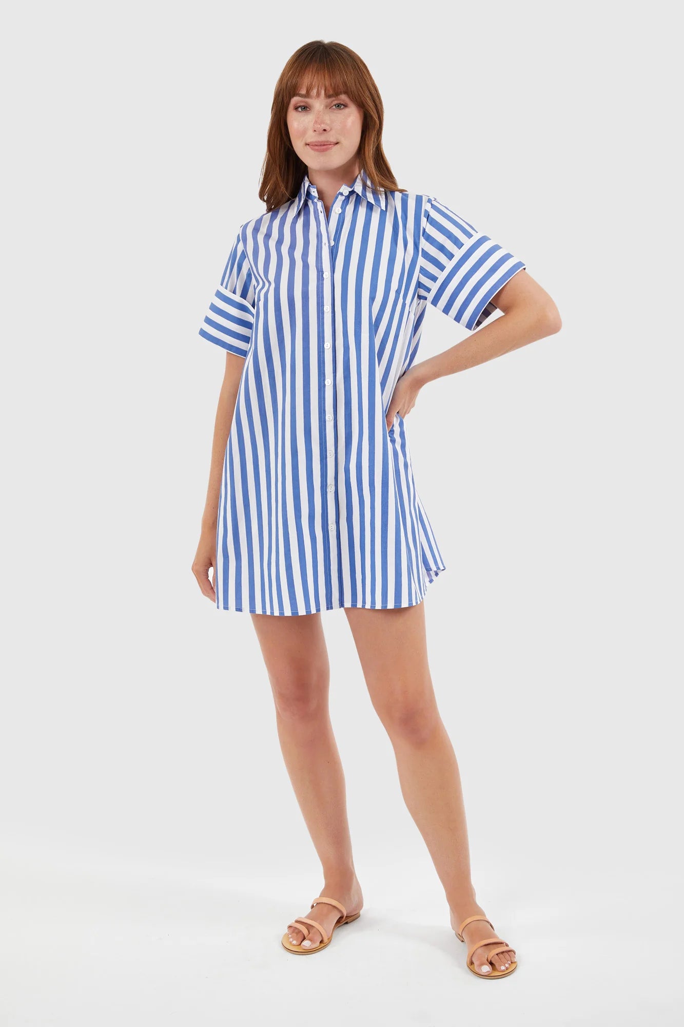 Dock Dress - Blue Stripes