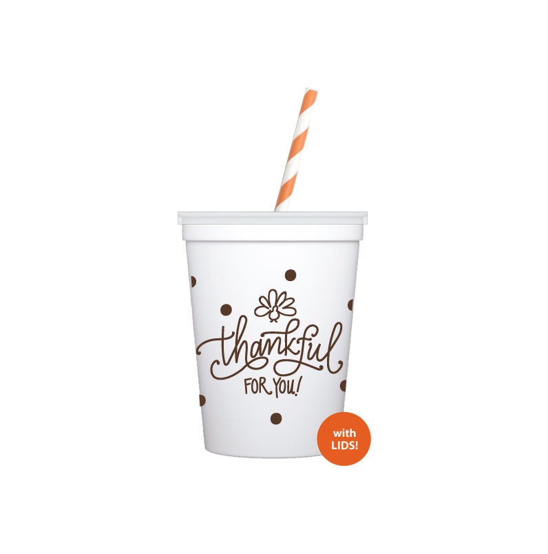 Thankful for You! Kids Cups