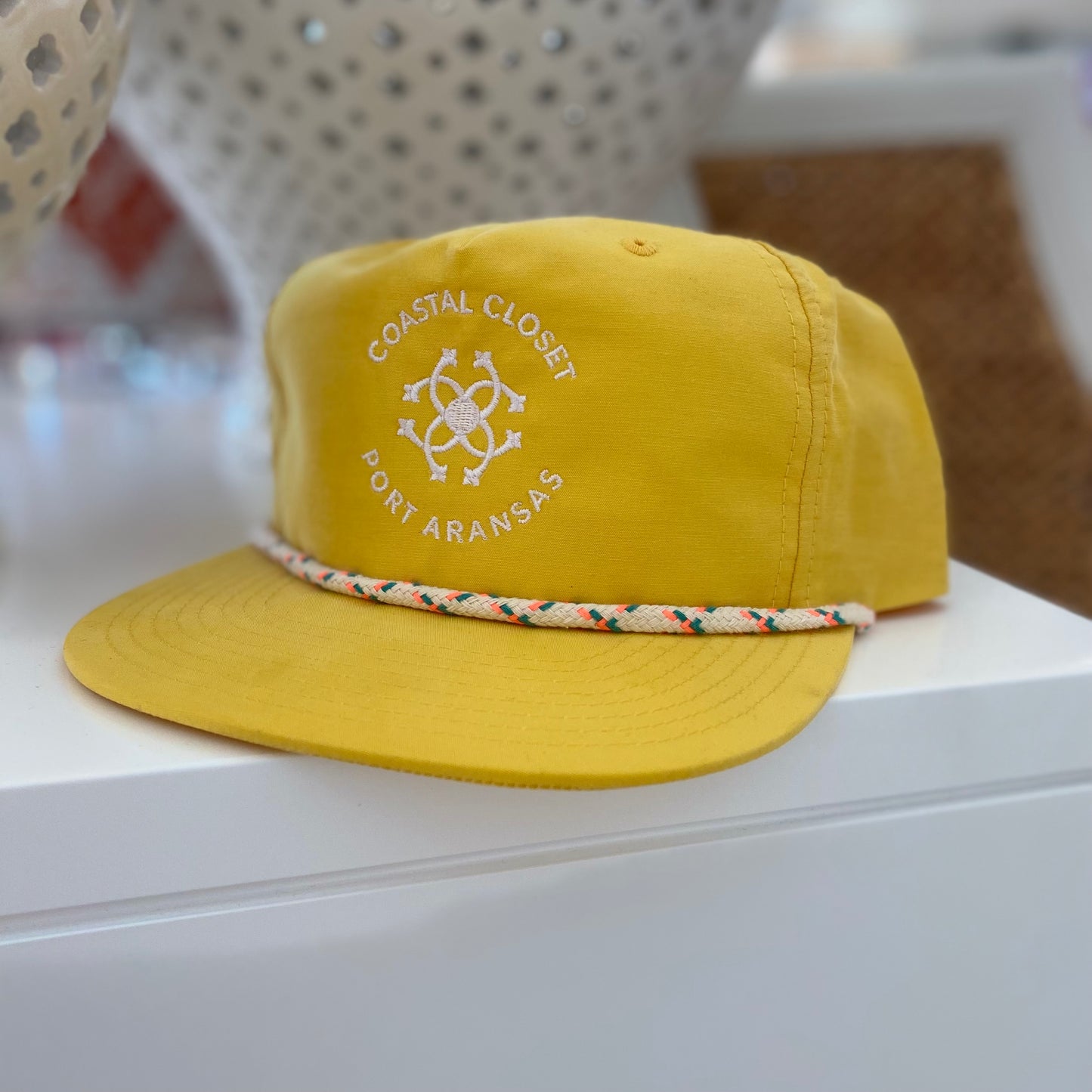 Coastal Closet Logo Grandpa Snapback Hat