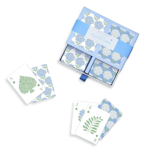 Hydrangea Boxed Playing Cards