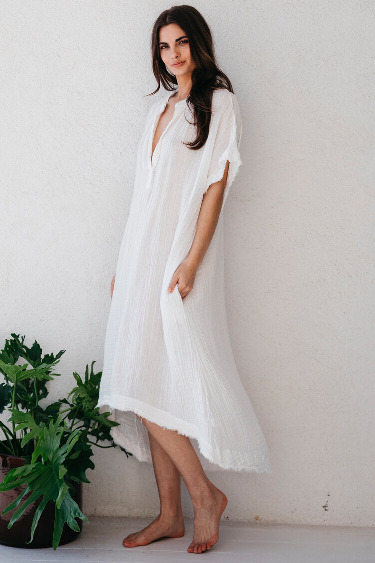 Tunisia Gauze Caftan one size
