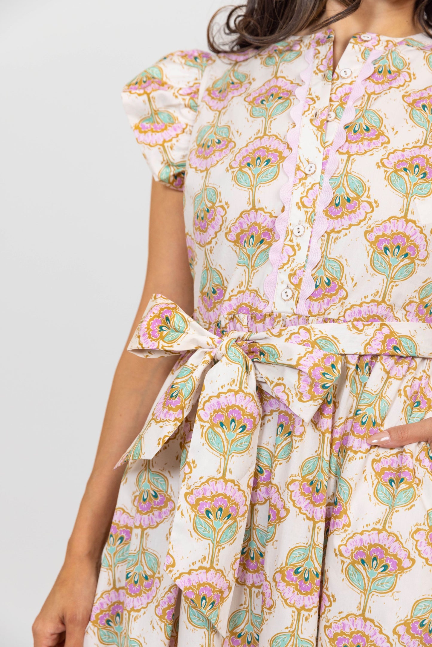 Lav Paris Floral Maxi Dress
