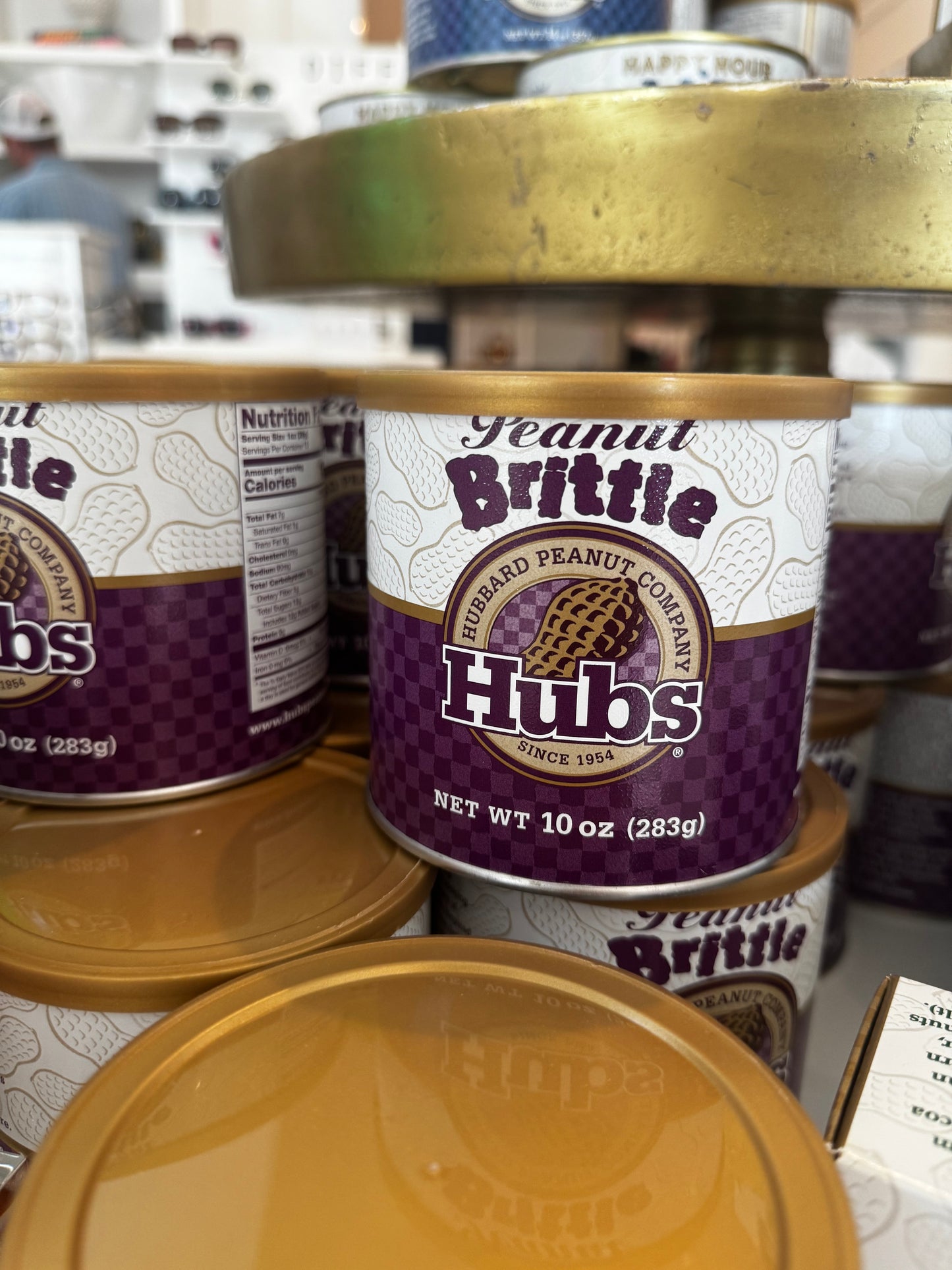 Hubs Peanuts Peanut Brittle, 10oz.