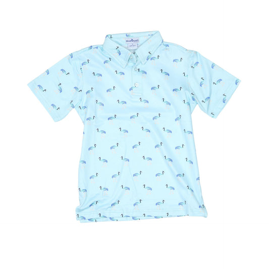 Blue Quail Boys Crane Polo