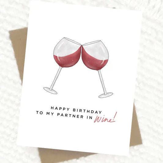 Happy Birthday Wine