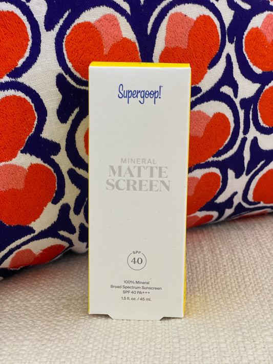 Mineral Matte Sunscreen SPF40