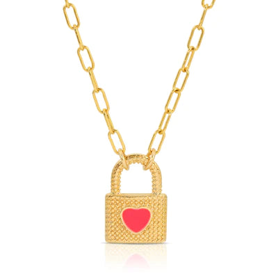Sweetheart Lock Necklace