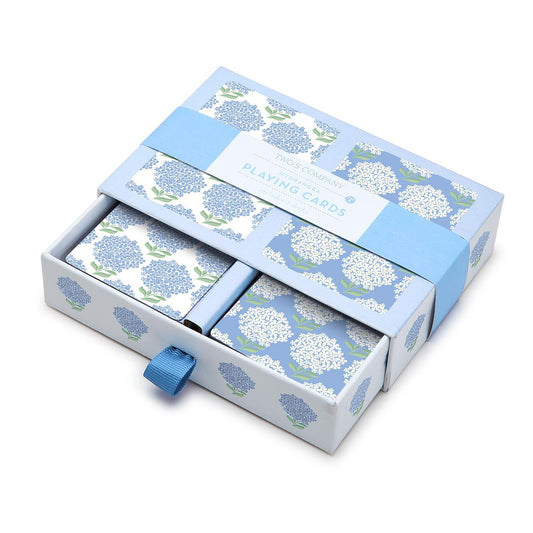 Hydrangea Boxed Playing Cards