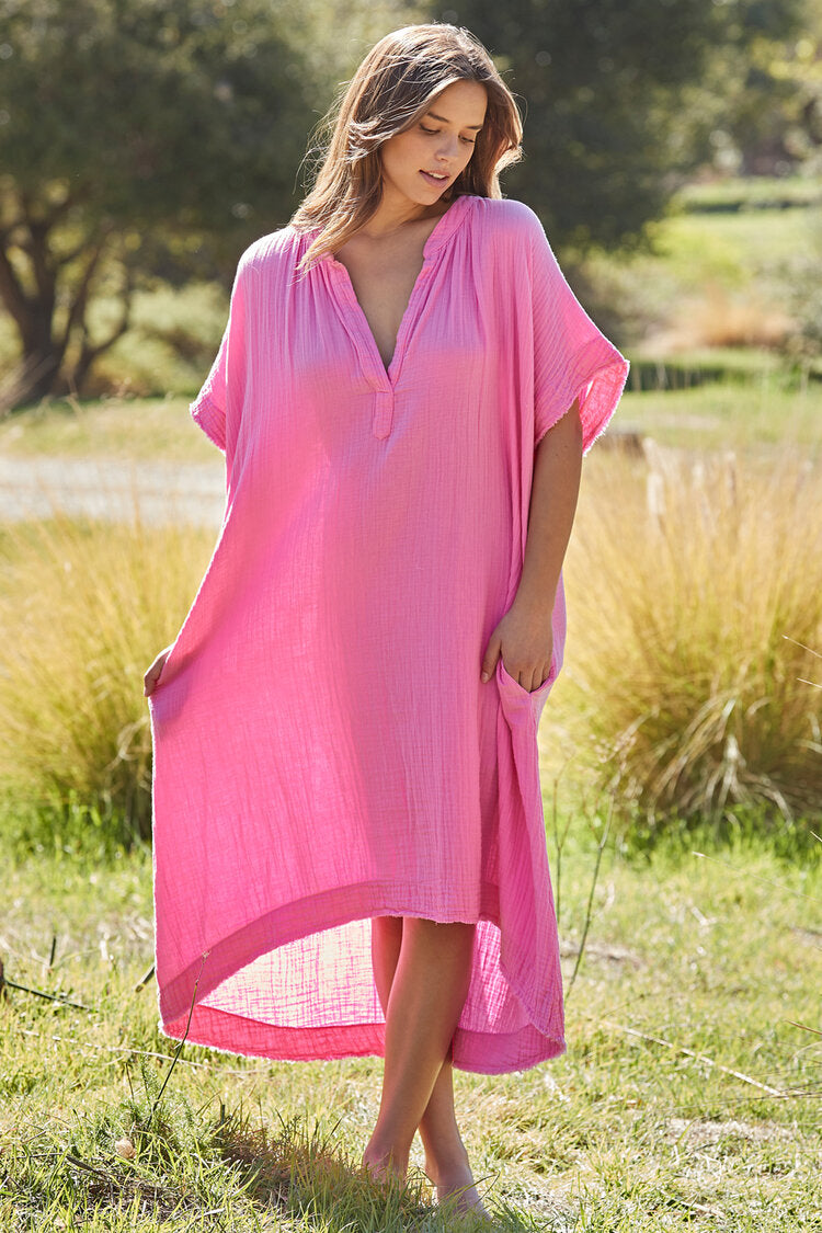 Tunisia Gauze Caftan one size