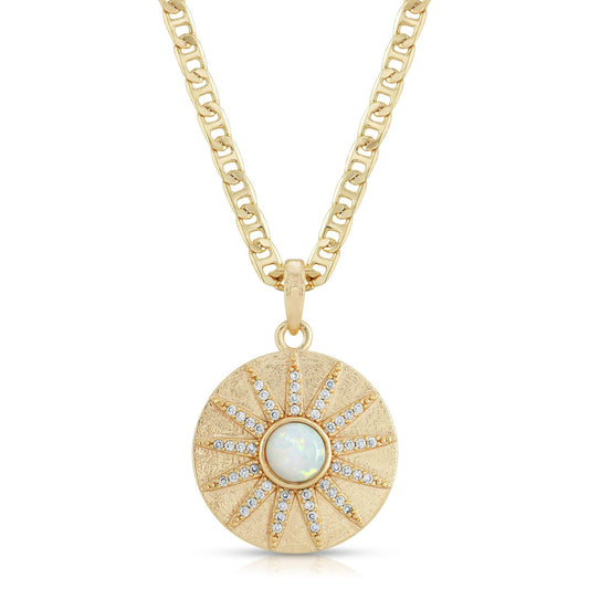 Opal Stargazer Necklace