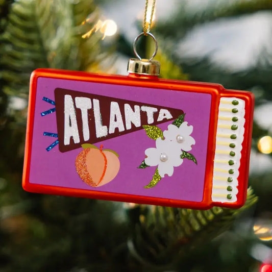 Atlanta Matchbook Ornament