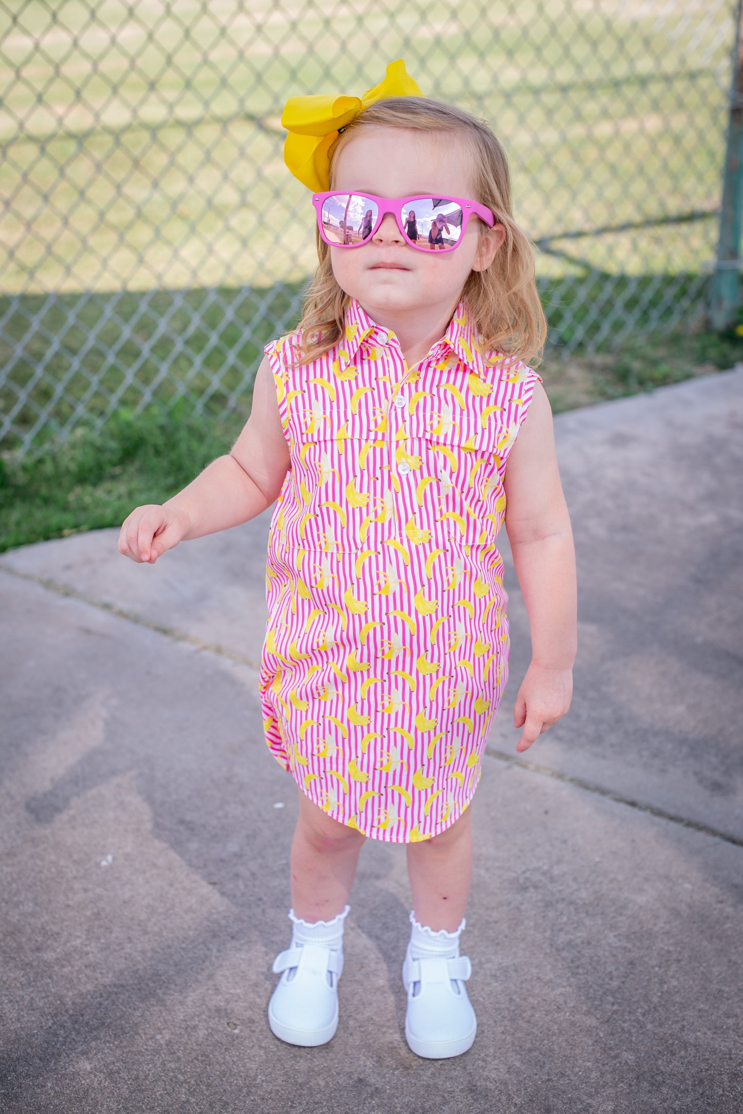 Bananas Sleeveless Dress