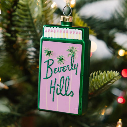Beverly Hills Matchbook Ornament