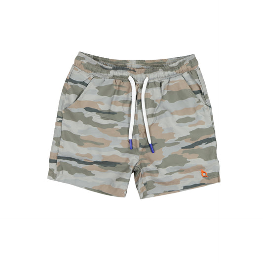 Camo Boys Swim Trunks