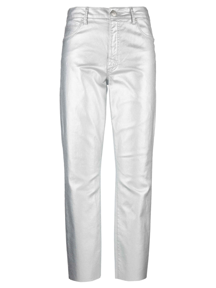 Charlize Cigarette Leg - Silver