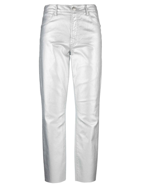 Charlize Cigarette Leg - Silver