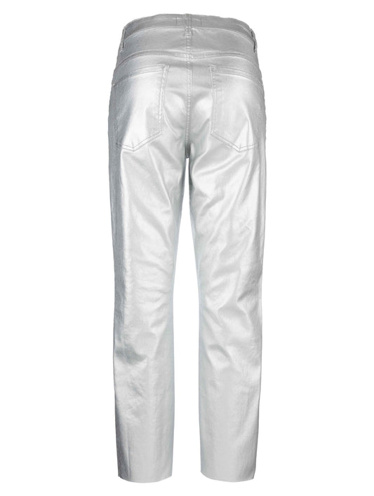 Charlize Cigarette Leg - Silver