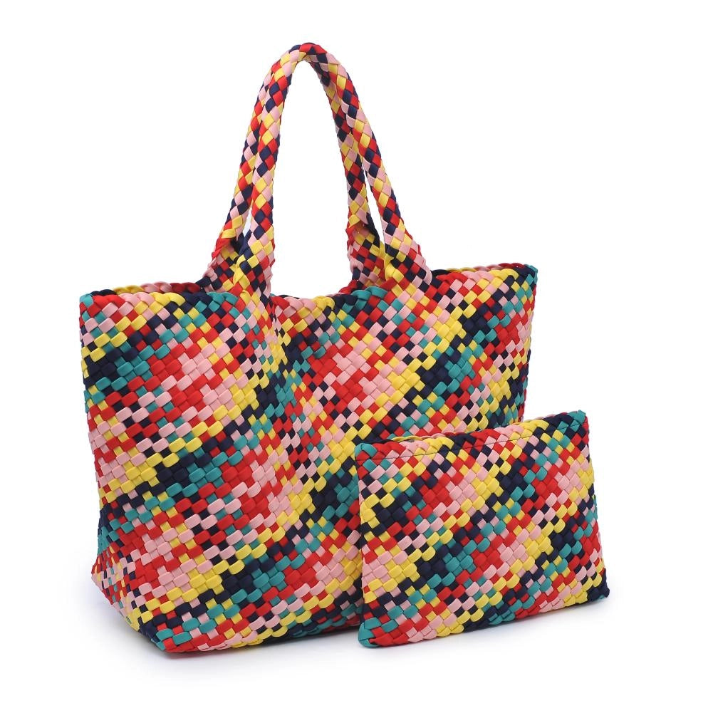 Large Woven Neoprene Tote