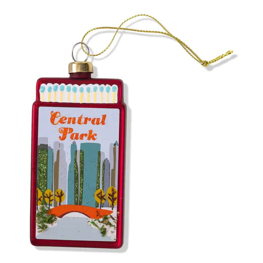Central Park Matchbook Ornament