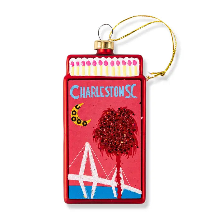 Charleston Matchbook Ornament
