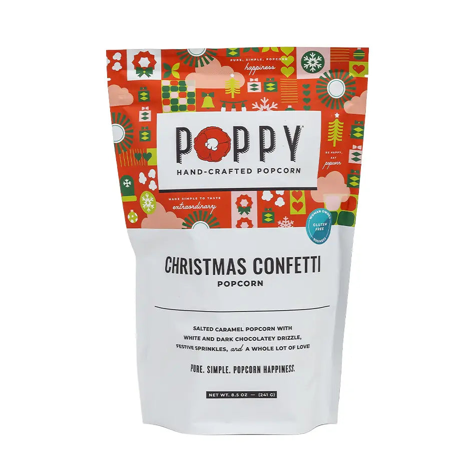 Christmas Confetti Popcorn Market Bag