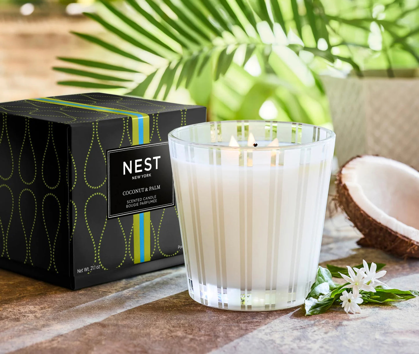 Nest 3Wick Candle choose your scent Coastal Closet