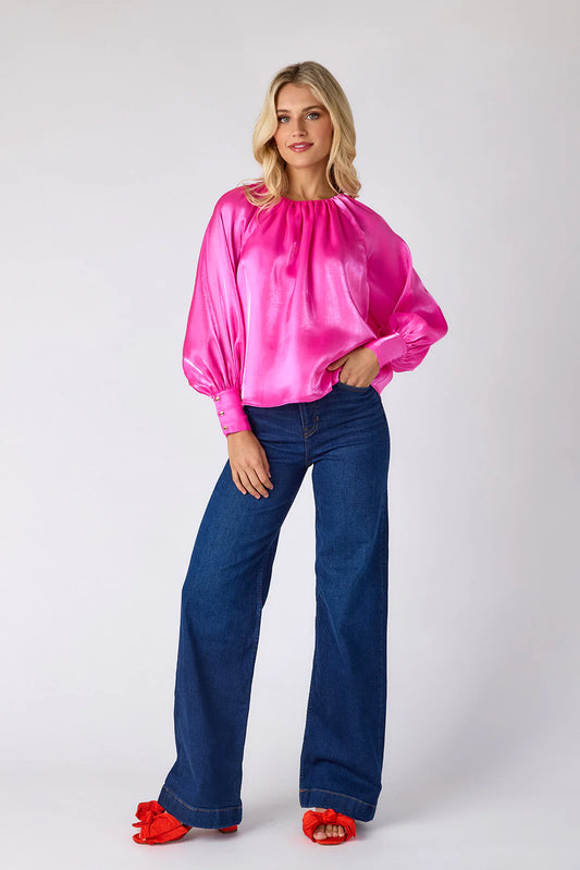 Elizabeth Blouse - Mollie Pink