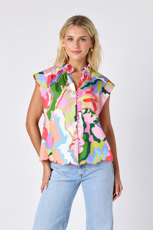 Flutter Fritzy Top