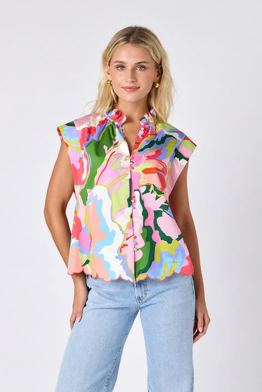 Flutter Fritzy Top