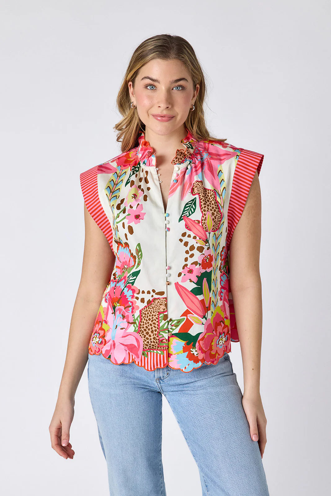 Fritzy Top - Wild Lily