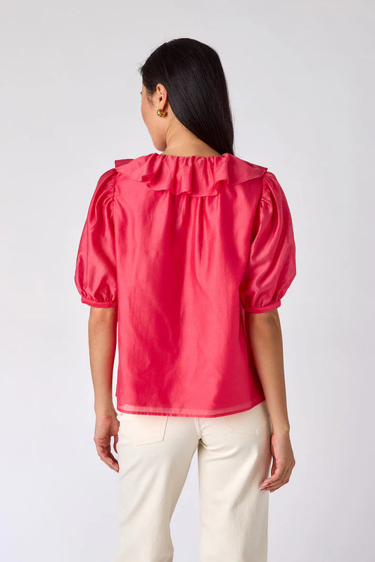 Crosby Snap Dragon Violet Top
