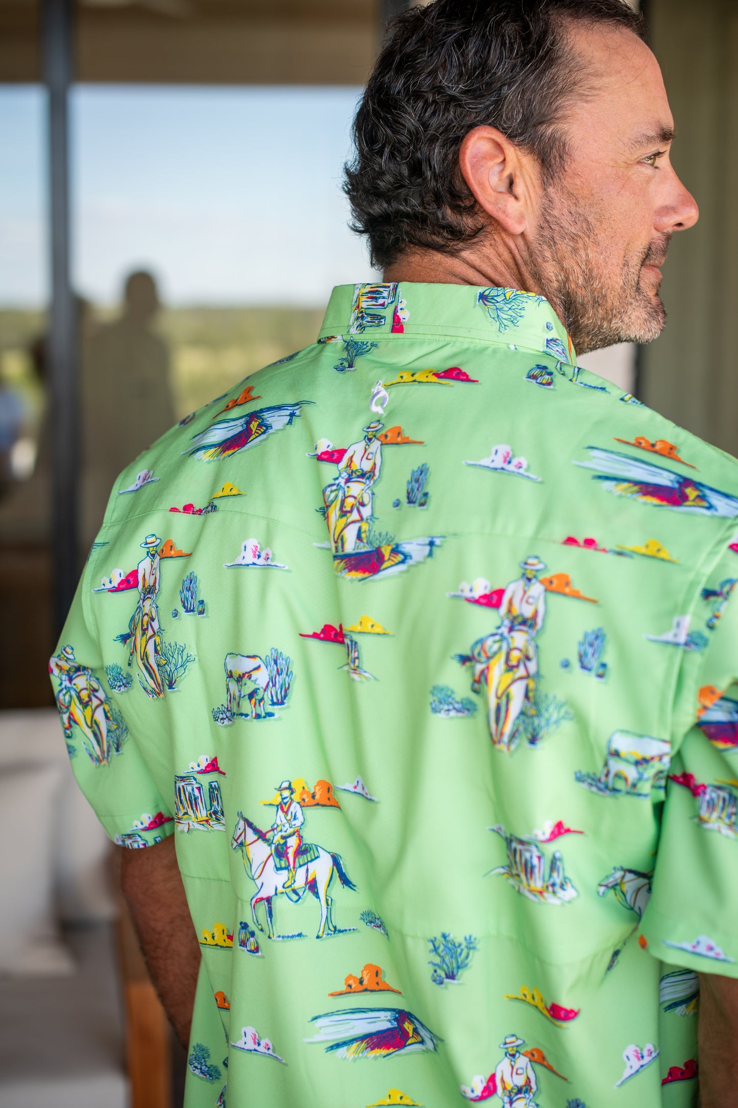 Men's Cattle Drive Pearl Snap Shirt