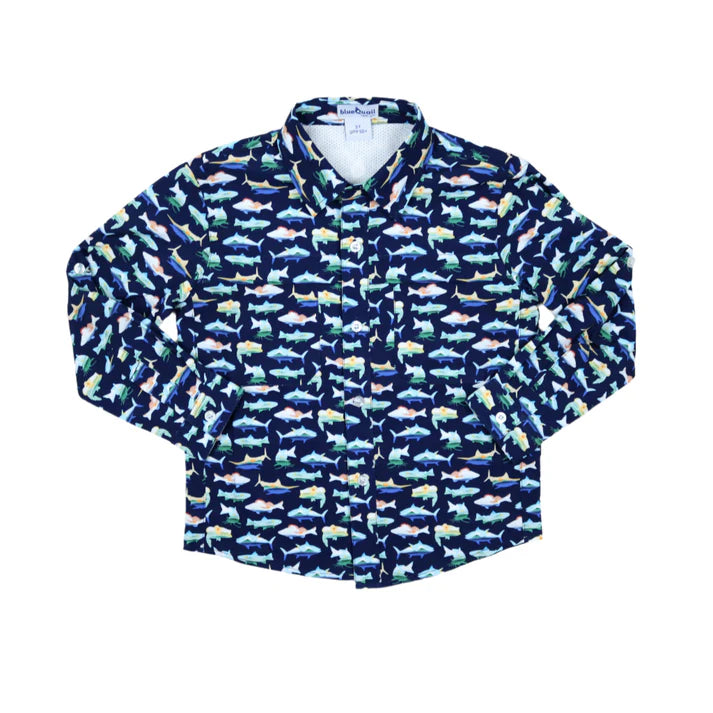 Boys Catch of the Day Long Sleeve Shirt