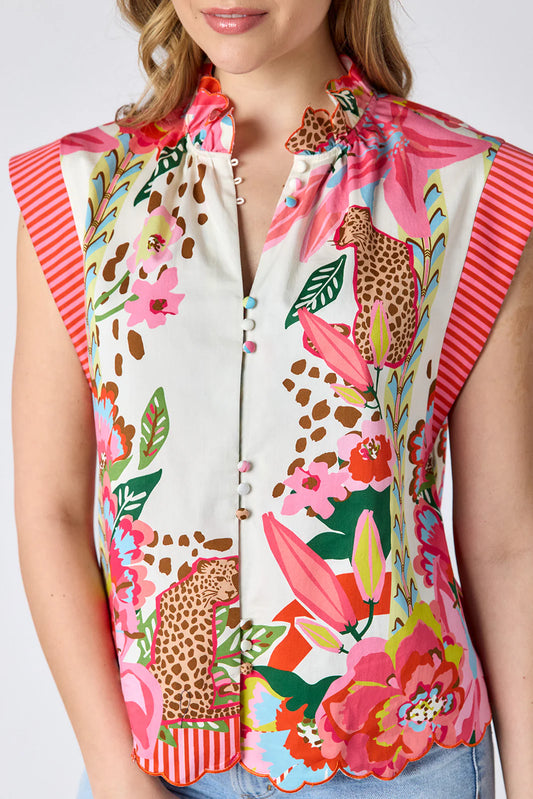 Fritzy Top - Wild Lily