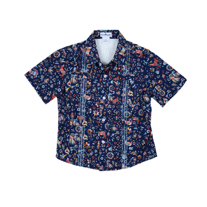 Boys Fall Otomi Guayabera