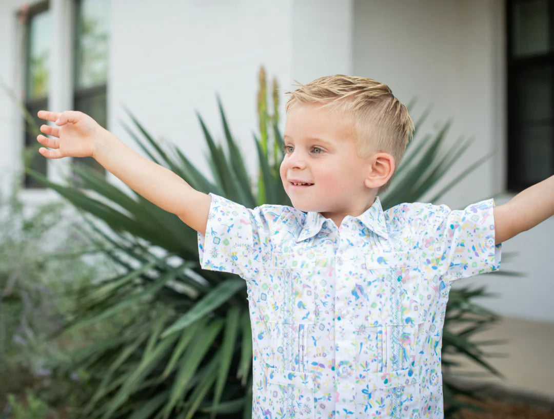 Spring Otomi Guayabera