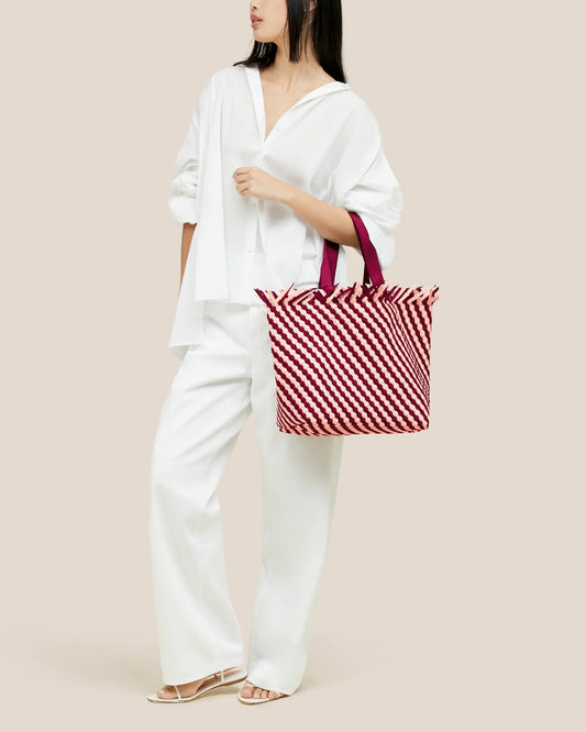Naghedi NYC Jaipur Havana Medium Tote