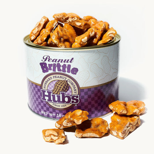 Hubs Peanuts Peanut Brittle, 10oz.