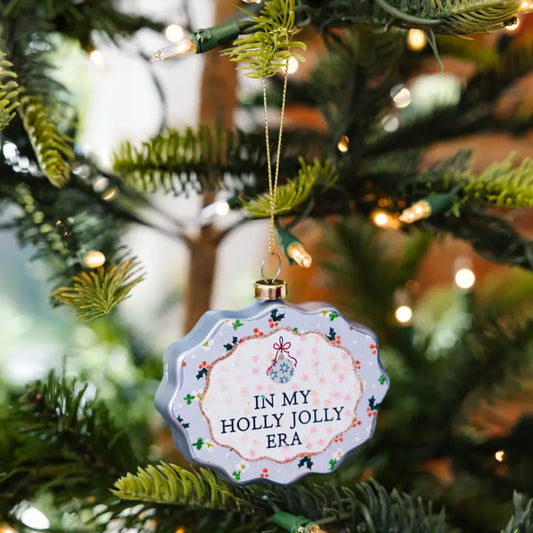 Holly Jolly Era Ornament