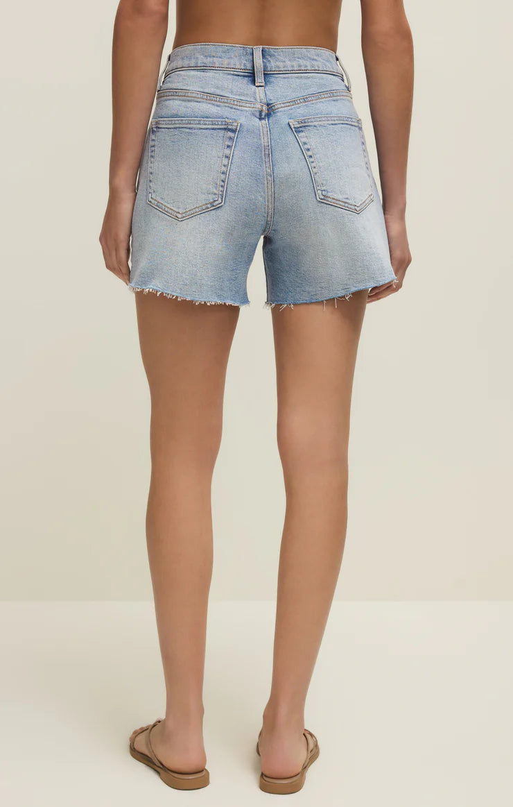 Jonah Mid Rise Relaxed Short - Avalon