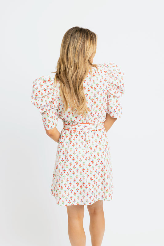 Karlie Floral Shirt Dress