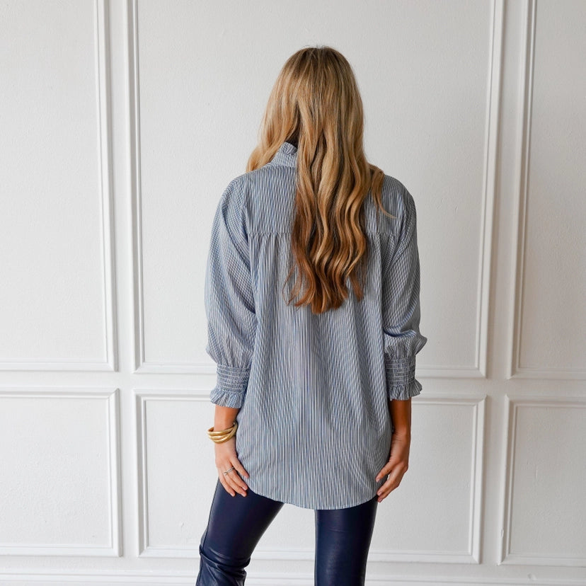 Kimberly Top - Forest Stripe