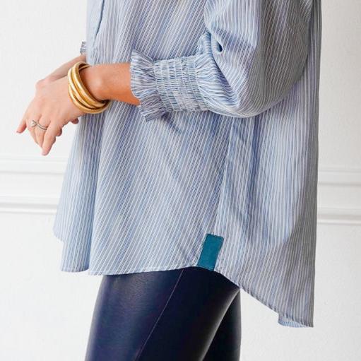 Kimberly Top - Forest Stripe